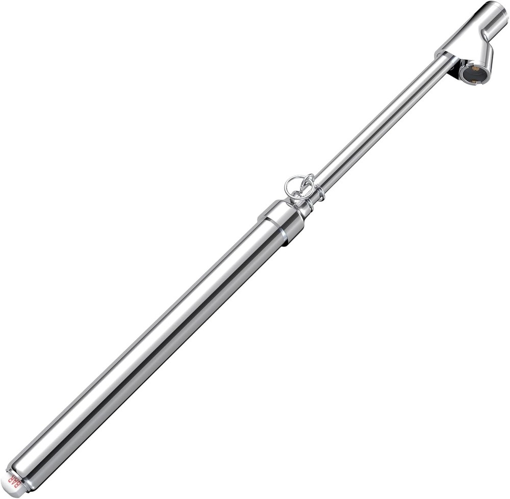 Heavy Duty Dual Head Pencil Tire Pressure Gauge for Truck Clor: SILVER 1 Pack