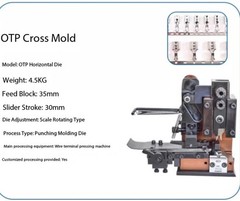 Terminal Crimping Machine Horizontal Vertical Die Single-Piece Die Steel Blade