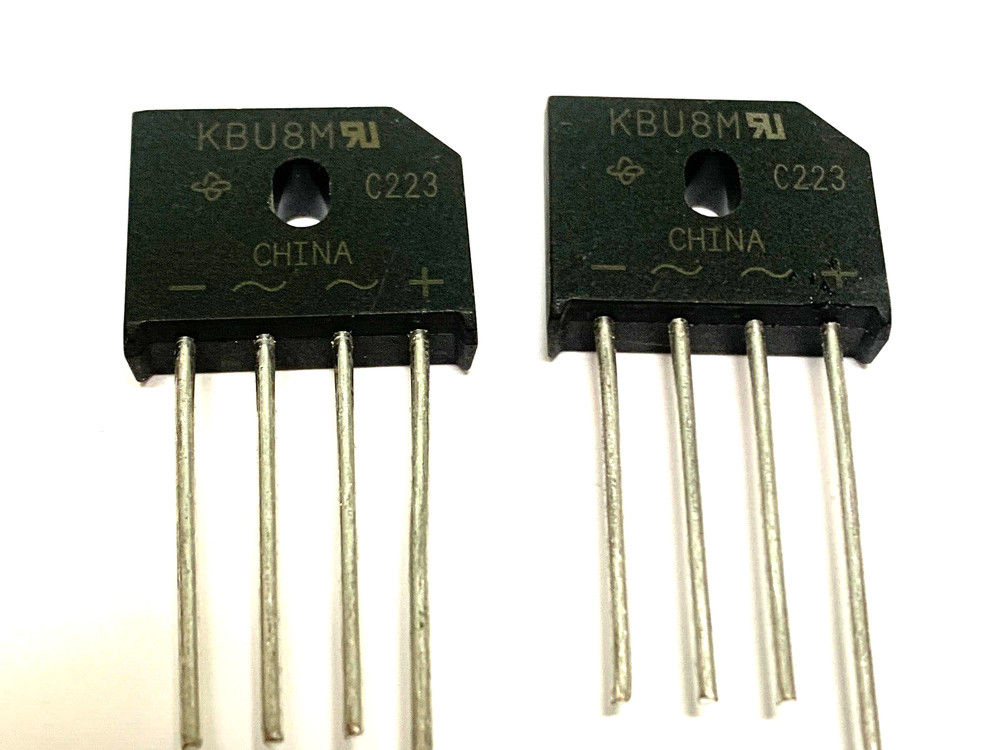 2 Pieces | KBU8M 8A 1000V