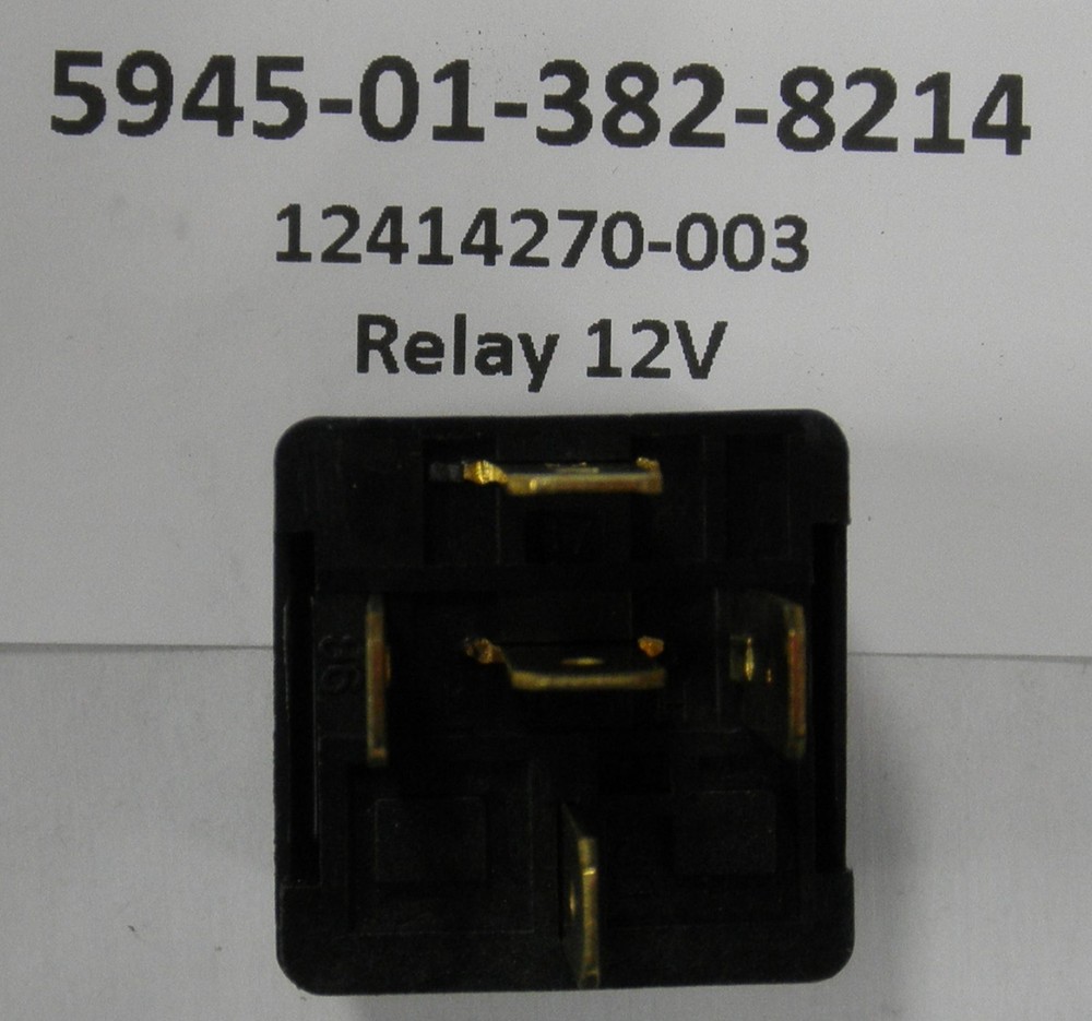 12V Relay 5945-01-382-8214 12414270-003