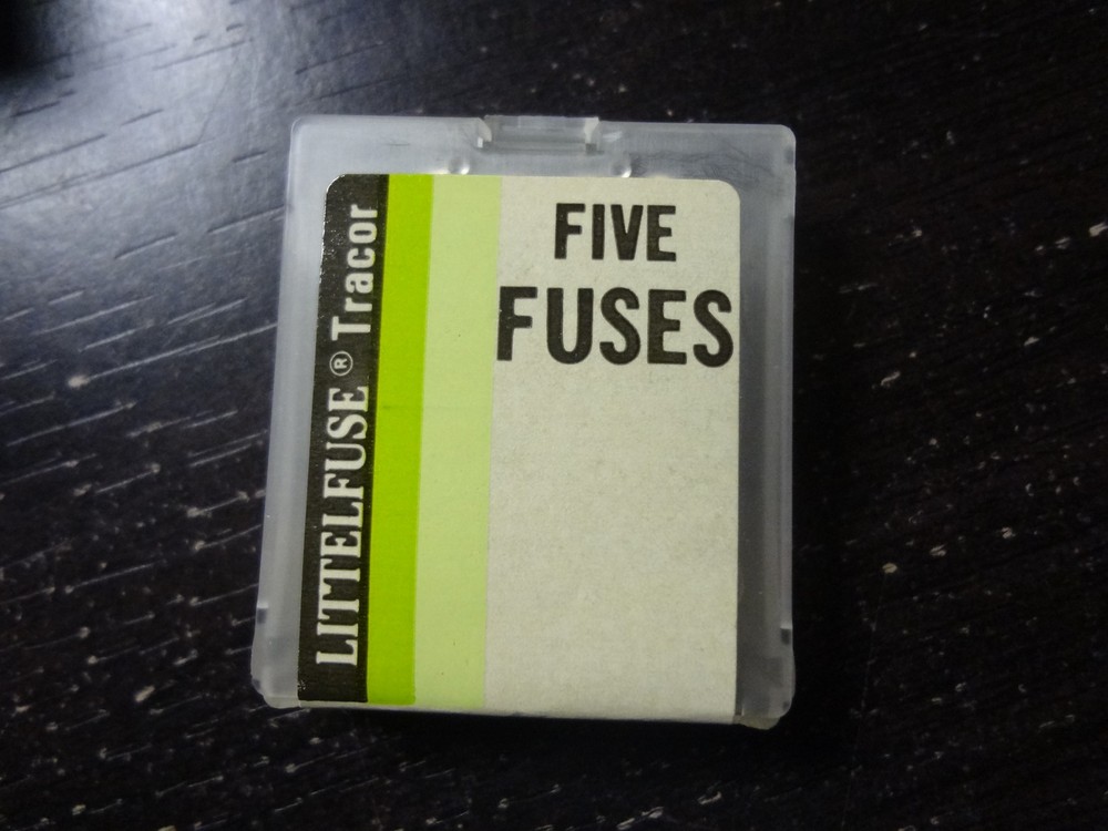 box of 5 fuses F 500 mA 250V 5×20