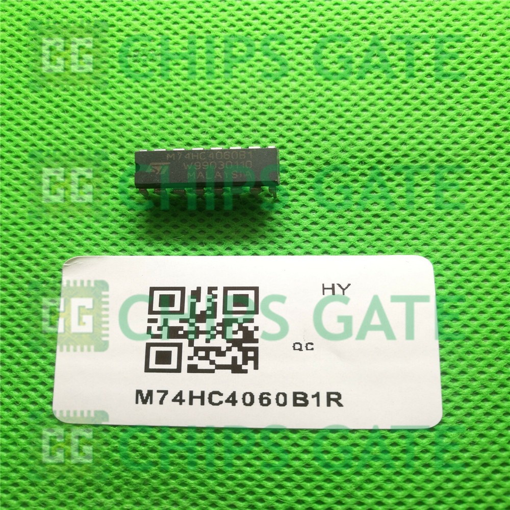 9PCS M74HC4060B1R IC COUNT/OSC 14STAGE BIN 16-DIP ST