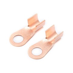 Copper Nose Wire Ring Crimp Terminals Cable Grommets Connectors 30/60/100/150A
