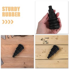 3Pcs Split Rubber Grommets for Wire Management and Fire Resistant Kit