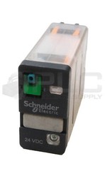 LOT OF 2 SCHNEIDER ELECTRIC 781XAXRM4L-24D RELAY 15A 277VAC 28VDC