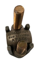 Burndy KVSW44 OKLIP Mechanical Connector with Spacer Bar 500-1000 kcmil Run NEW