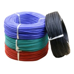 6-30AWG Silicone Electrical Wire Flexible Stranded Cable Tinned Copper Colourful