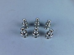 *Lot of 6* Pan Pacific RFA-8393Z-P10 BNC Male to RCA Female Adapters – NEW Su…