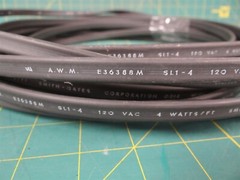 Smith-Gates E36388M SL1-4 AWM Wire 120 VAC 4 Watts/Ft 25 Ft Length