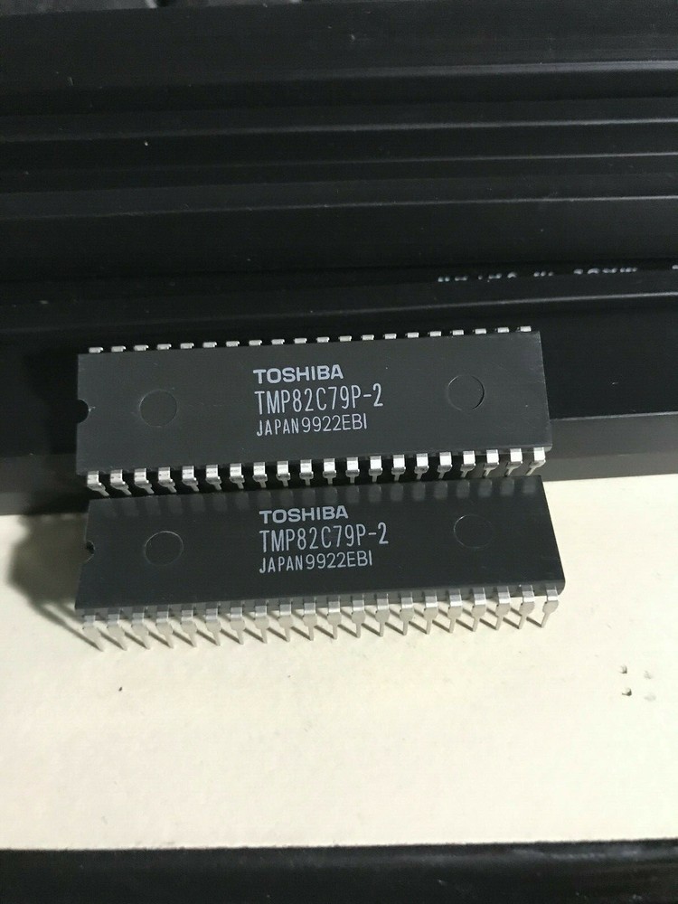 FOUR (4)-Toshiba TMP82C79P-2 Programmable Keyboard/Display controllers in PDIP40