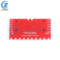 TPIC6C596 8-bit Shift Register 7-segment Digital Tube Driver Register Module