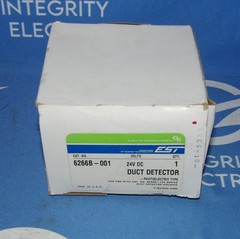 NIB Edwards EST 6266B-001 Photoelectric Duct Smoke Detector Head + 1 Year War…