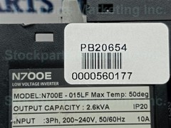 HYUNDAI N700E-015LF N700E015LF Low Voltage Inverter 3Ph,200-240V,0.01-400Hz,7A