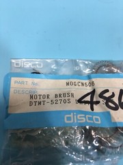 6 Disco Hi-Tec MOGCN506 CARBON BRUSH CHUCK TABLE MOTOR, 187028