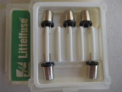 5X Littelfuse MICRO Fuse 272 Series 1/2 or 2 Amp 125 VAC NOS Plug In Fast Blow