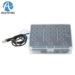 DC5V DIY Clock Kits Electronic Soldering Practice Kit For Learning USB Interface