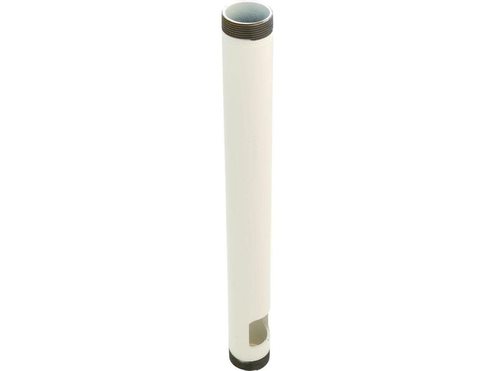 Premier Mounts 24in White Pre-Cut Npt With Cable Access