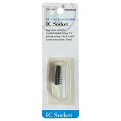 Radio Shack #276-1992 18 PIN IC Socket Low Profile NEW
