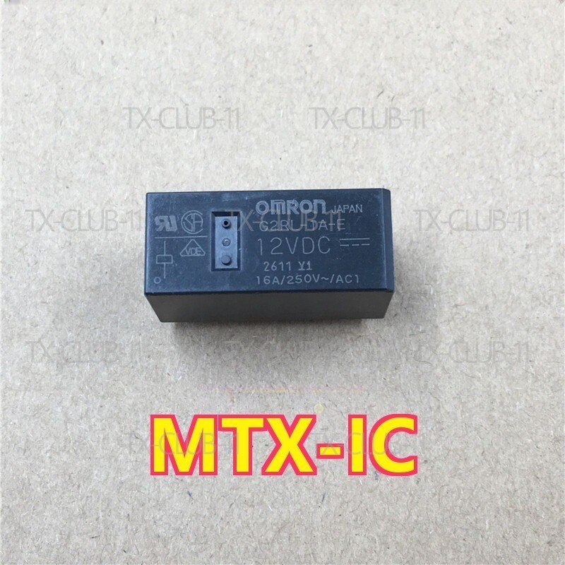 MTX-IC 5X G2RL-1A-E-12VDC G2RL-1A-E 12VDC 6pins 16A OMRON Relay NEW Fast