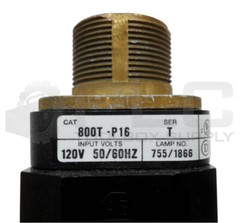 NEW ALLEN BRADLEY 800T-P16 /T PILOT LIGHT W/ 800T-N326 /A COIL 50/60HZ *READ*