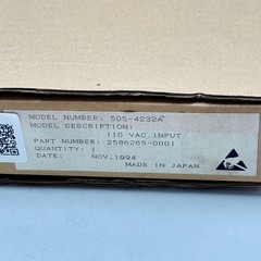 Siemens 505-4232A Input Module 2586265-0001