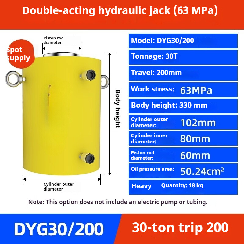 Hydraulic Oil Pumps Double-acting Single-acting Solenoid Valve Electric Pumps