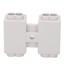 2Pcs High-Power Wiring Splitter Non-Breaking Design Main Function Terminal Block