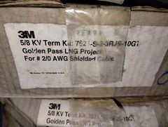 3M 7621-S-2-3-RJS-10GT Cold Shrink QT-III 5/8 KV for #2/0 AWG Termination Kit