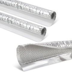 35mm ID Self-wrap Heat Shield Sleeve Thermal Reflective for Cable Wire Hose 1M