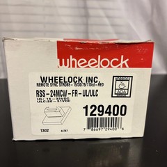 Wheelock RSS-24MCW-FR-UL/ULC Remote Sync Strobe