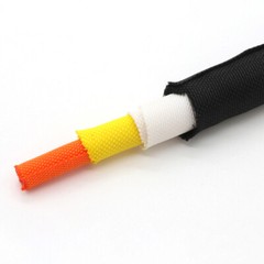 Split Braided Sleeving Tube Five Color Cable Wire Sheath Flame Retardant Φ5-60mm