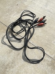 Vintage Mueller Electric Heavy Duty Jumper Cables Copper Clamps USA Made 22FT