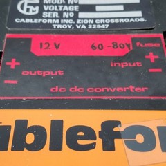 Cableform C-3170 DC Converter, 12V, 60-80V – USED
