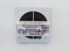 Eaton E90-24MCC-FR Series E90-24MCC Red Fire Alarm Wheelock Speaker Strobe – …