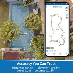 BC Motion Measuring Tool: 3D Site Mapping, Area/Perimeter Measure for Irregular