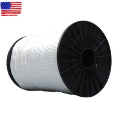 3/4″ x 528′ Cable Pulling Tape Printed Webbing Mule Tape Flat Rope for Gardening