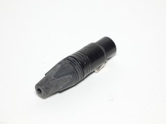 *Lot of 9* Neutrik NC4FXX-B 4-Pole Female XLR Cable Connector