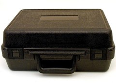 407 – PLATT LUGGAGE – BLOW MOLDED CASE – Exterior Dimensions (L x W x D): 13 1/2