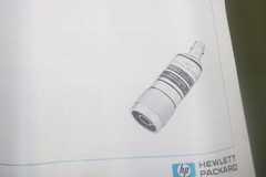 1 pair (2) Hewlett Packard Coax model 420C Crystal point contact detector NEW