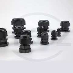 Cable Gland IP68 Waterproof Black White Nylon Compression M7/9/11/13.5/16/19-M48