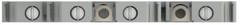 TE Connectivity 1SNA115271R2200, 12 AWG, Gray, Feed-Through Terminal Block, 1 pc