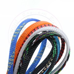 PET Nylon Expandable Braided Cable Sleeving Wire Harness/Auto/Sheathing Ø6 mm