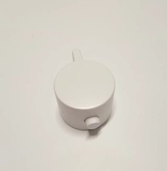 1Pcs New Shower accessories 92215700 thermostat handle avant-garde white