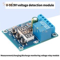 9V/12V/24V Voltage Detection Module Relay Circuit Monitoring Module 0-99.9V NEW