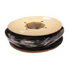 5x 50FT 1″ Self Closing Cable Sleeve Sock Wrap Braided Flexible Organizer Black