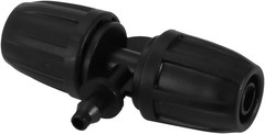10Pcs 3/8” to 1/4” Tee Barb 3-Way Drip Irrigation Watering Tubing Connecting C