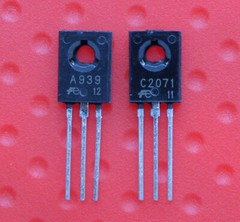 5pair 2SA939/2SC2071 A939/C2071 Transistor FUJITSU TO-126