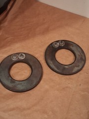 Lot of 2 CHROMALOX 241-054262-010 A-30 RING, HEATER ELEMENT, 240V, 550W