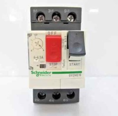 1PC Schneider GV2ME10 Motor circuit breaker, TeSys GV2, 3P, 4-6.3 A- Brand NEW