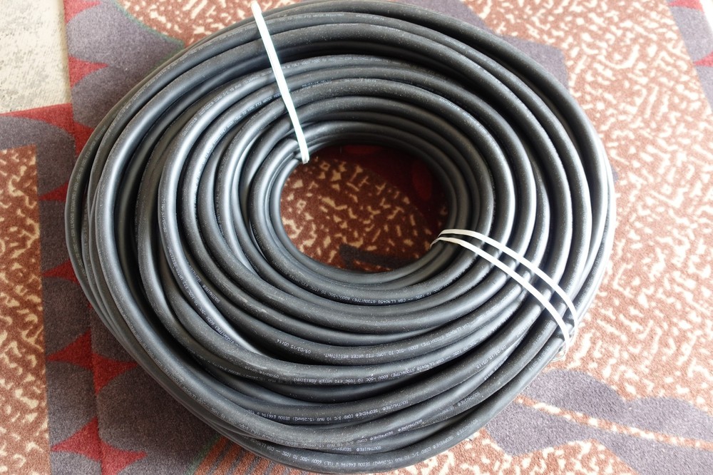 250′ 10/3 SEOOW SEOPRENE Portable Cord 600V Black UL/CSA 10-3 AWG wire cable USA